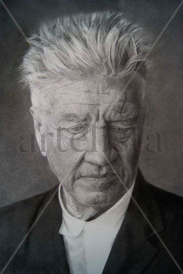 David Lynch - Dibujo a lápiz Lápiz