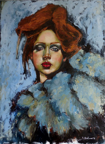 Josephine Oil Canvas Portrait