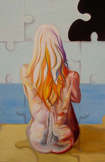 nuevos horizontes Oil Canvas Nude Paintings