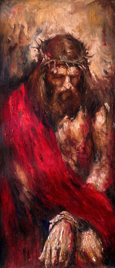 La pasión de Cristo Oil Canvas Figure Painting