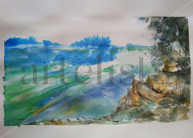 LAGUNA AZUL Watercolour Paper Landscaping