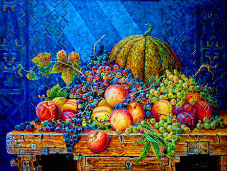 Frutas sobre la...