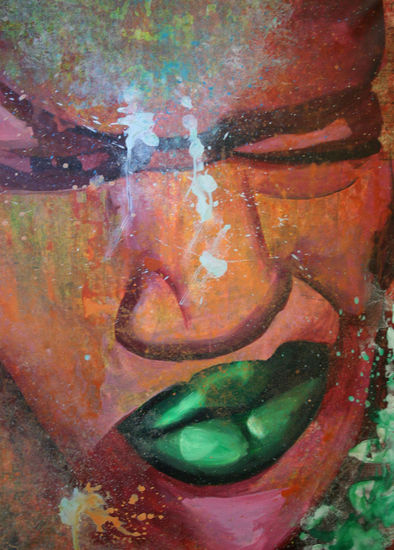 Reacción Acrylic Canvas Portrait