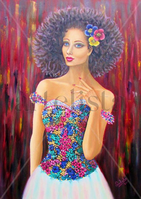 Corset  Floral.