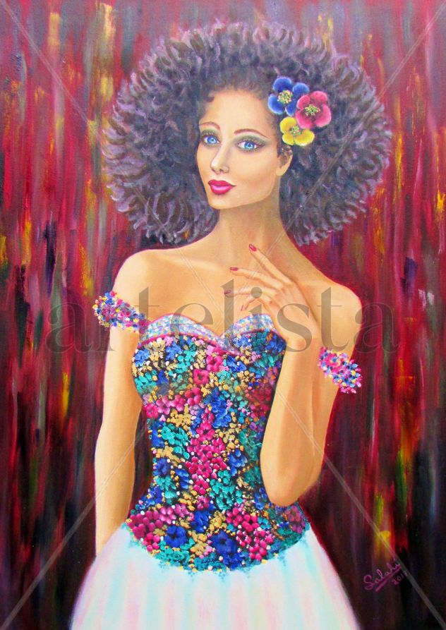 Corset  Floral.