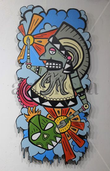 Rey Azteca Media Mixta Tabla Figura