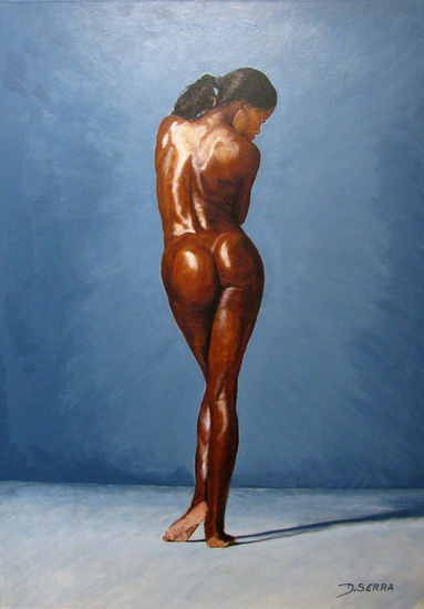 Gabrielle Acrylic Panel Nude Paintings