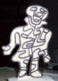 PERSONAJE - autor: Jean Dubuffet