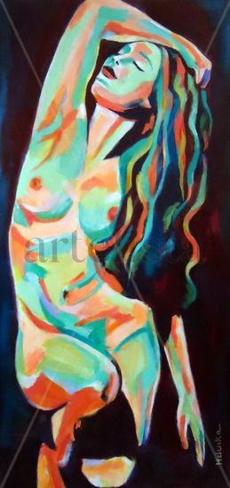 Gentle nude Acrylic Canvas Nude Paintings