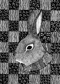 Rabbit Portrait