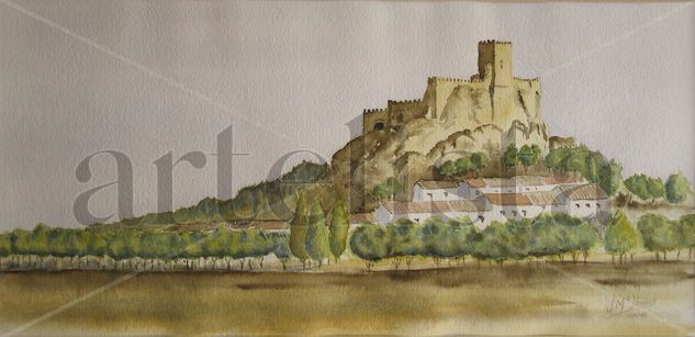 Castillo de Almansa Watercolour Paper Landscaping