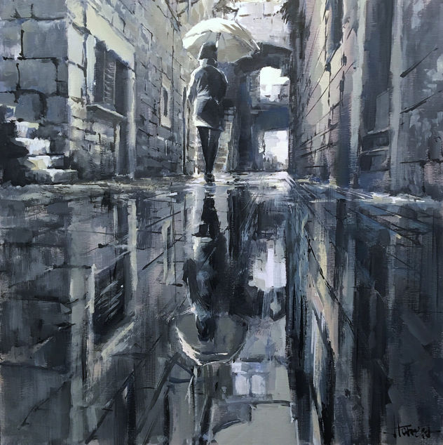 callejon mojado