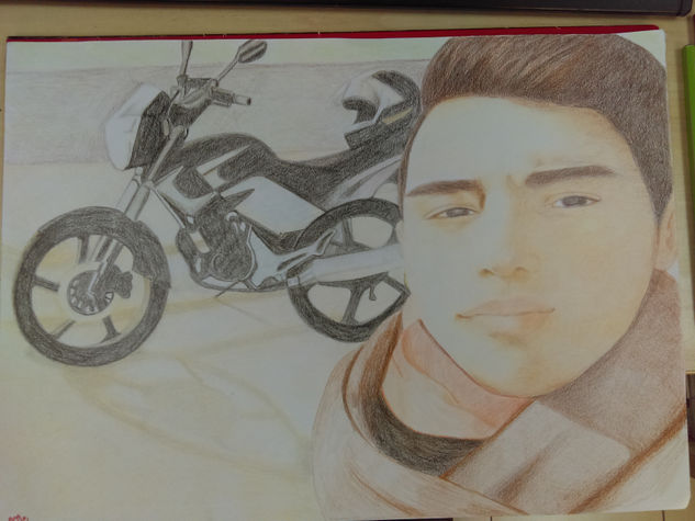 moto del cielo Pencil