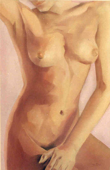 Senda humana Pastel Papel Desnudos