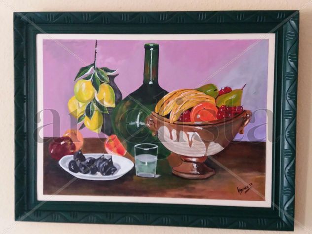 Bodegón Acrylic Others Still Life Paintings