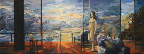 Desnudo en sala