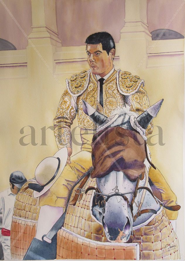 En el patio de cuadrillas