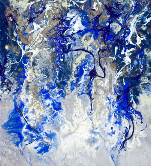 Resina Abstracta Fluid Art Otros Lienzo Otros