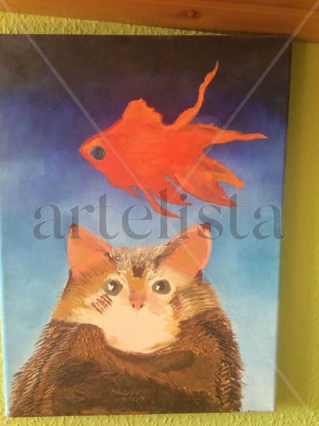 Gato y pez
