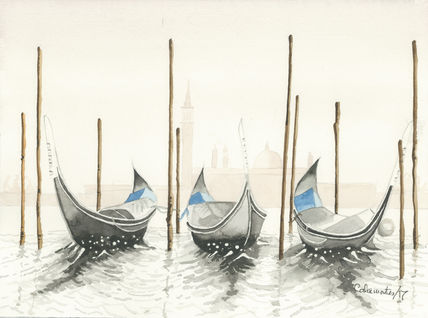 Góndolas en Venecia