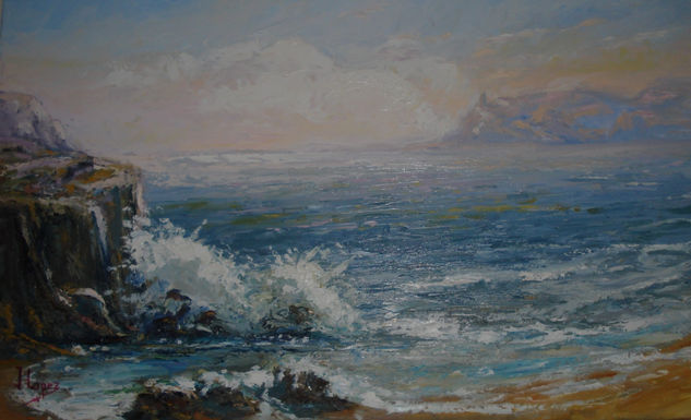 CABO DE GATA Oil Canvas Marine Painting