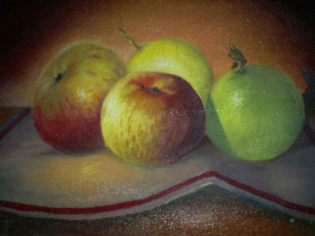 manzanas Oil Canvas Still Life Paintings