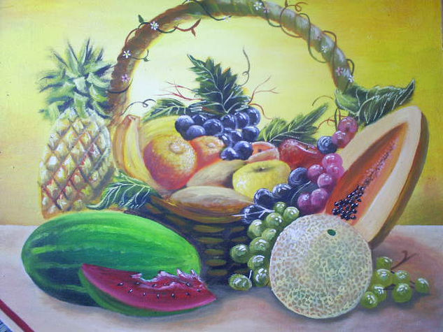 el frutero Oil Canvas Still Life Paintings