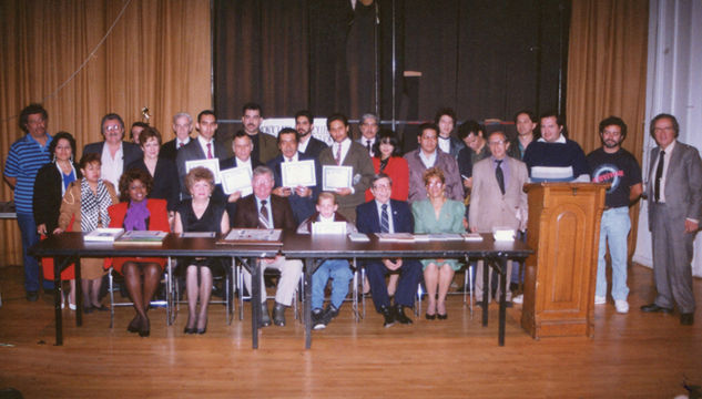 premio a Santos  en la universidad de Columbia 