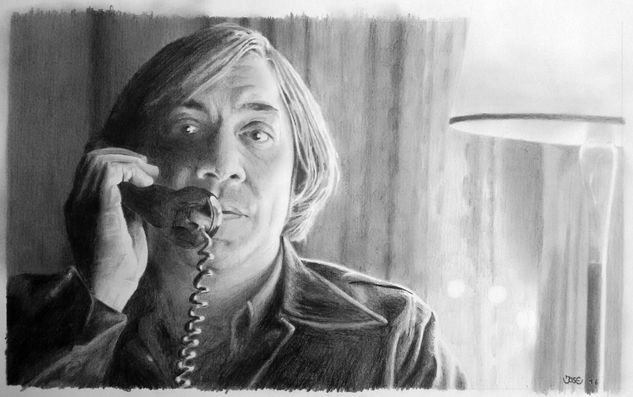 Javier Bardem Pencil