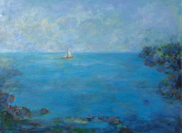 Carabela Oil Canvas Marine Painting