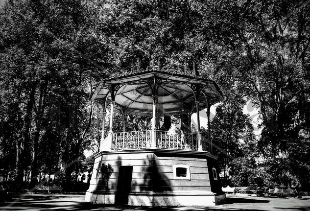 Temple Naturaleza Blanco y Negro (Digital)