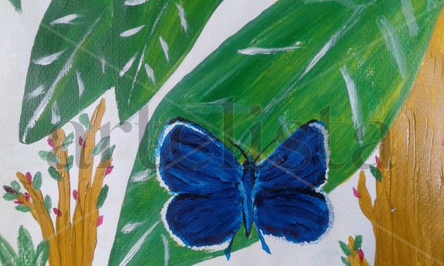 Mariposas Acrylic Card Animals