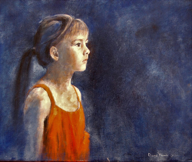 Niña 2016 Oil Canvas Portrait