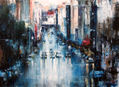 street rain