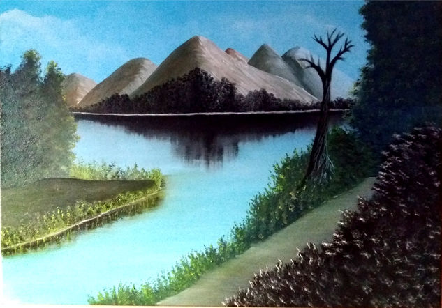 Paz Oil Canvas Landscaping