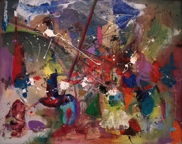 Abstracción. Escena de batalla
