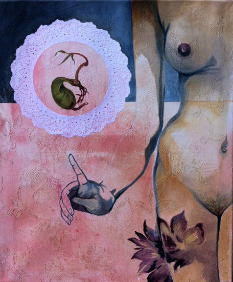 Germinación Media Mixta Lienzo Desnudos