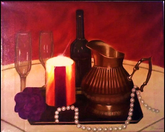 INTIMIDAD Oil Canvas Still Life Paintings