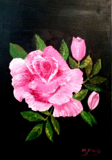 copytzy Oil Canvas Floral Painting