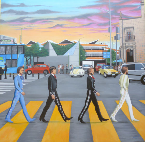 Abbey Road Mariachi Acrylic Panel Others