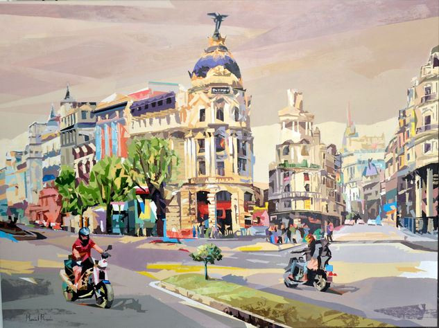 Madrid Acrylic Canvas Landscaping