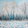Paisaje de nieve 2 - colección la llegada del invierno