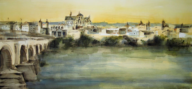 Córdoba II Watercolour Paper Landscaping