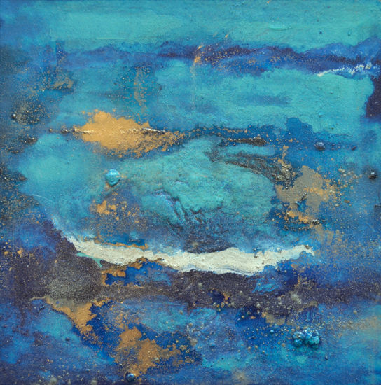 Blue Turquoise 25 Acrylic Panel Others