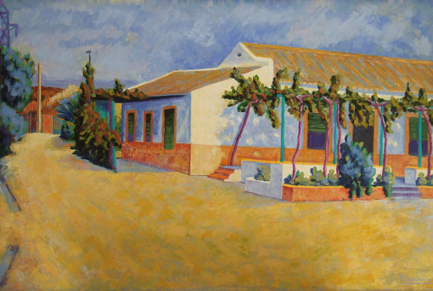 HUERTA EL CAÑO II Oil Panel Landscaping