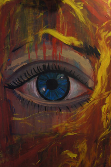 Mirada de fuego Acrylic Panel Others