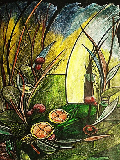 EL JARDÍN DEL EDÉN Mixed Media