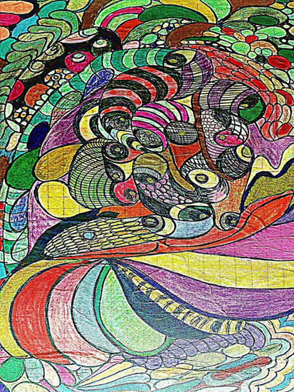 EL COLOR EMPOTRADO Mixed Media