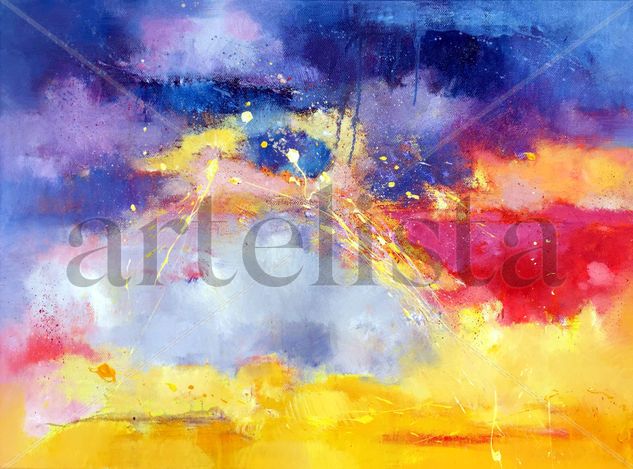 Abstract 340 Oil Canvas Others