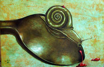 Caracol y cuchara